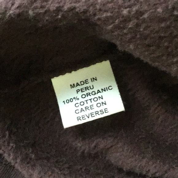 Aubergine Funnel Top Soft Jacket-Organic Cotton - Picture 8 of 10